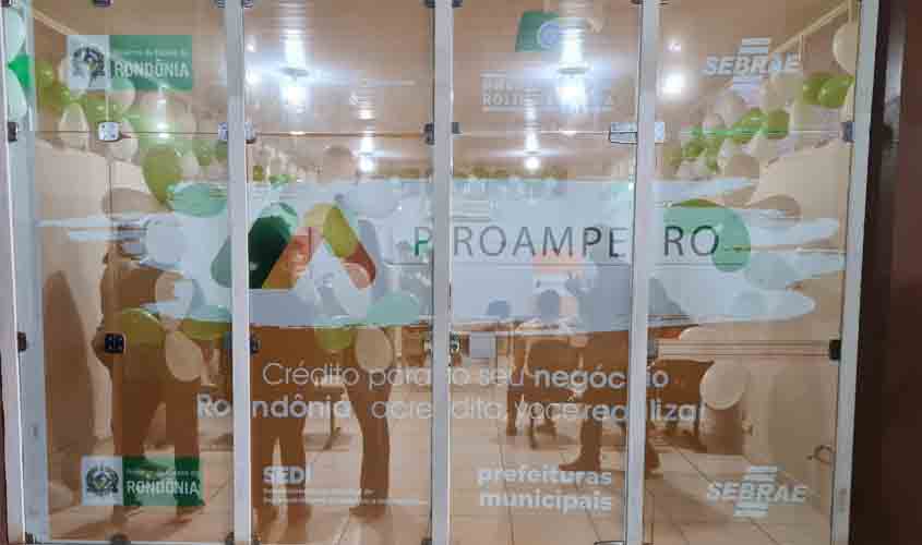 Governo de Rondônia inaugura 9ª unidade do “Proampe” para fortalecer a economia