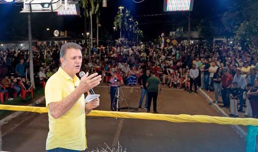 Deputado Luizinho Goebel prestigia 16ª Festa do Milho Verde em Cabixi e destaca valorização da agricultura familiar