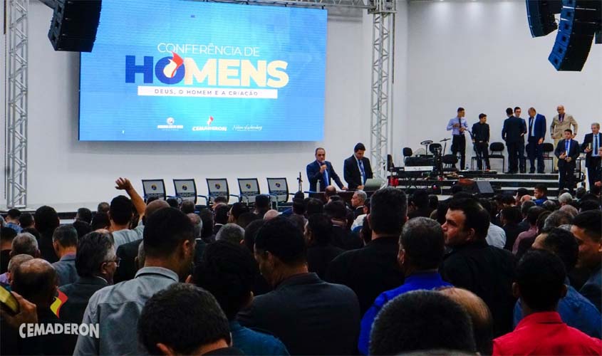 Assembleia de Deus em Porto Velho marcou presença na conferência de homens