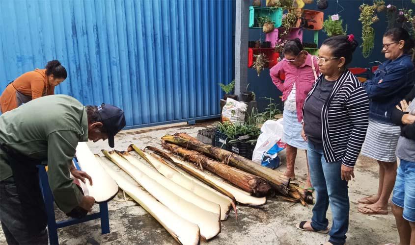 Cras Jardim dos Migrantes inicia nova oficina no Projeto Troca de Saberes