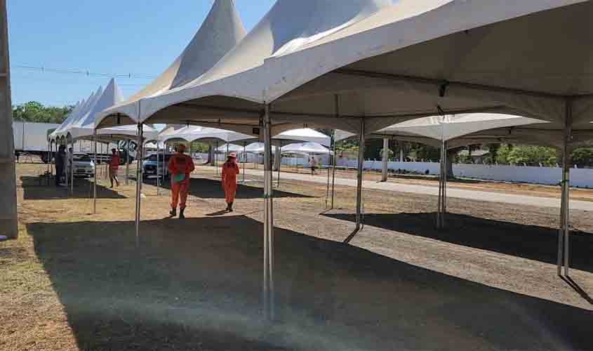 Corpo de Bombeiros vistoria estrutura do Flor do Maracujá e reforça segurança para o tradicional arraial