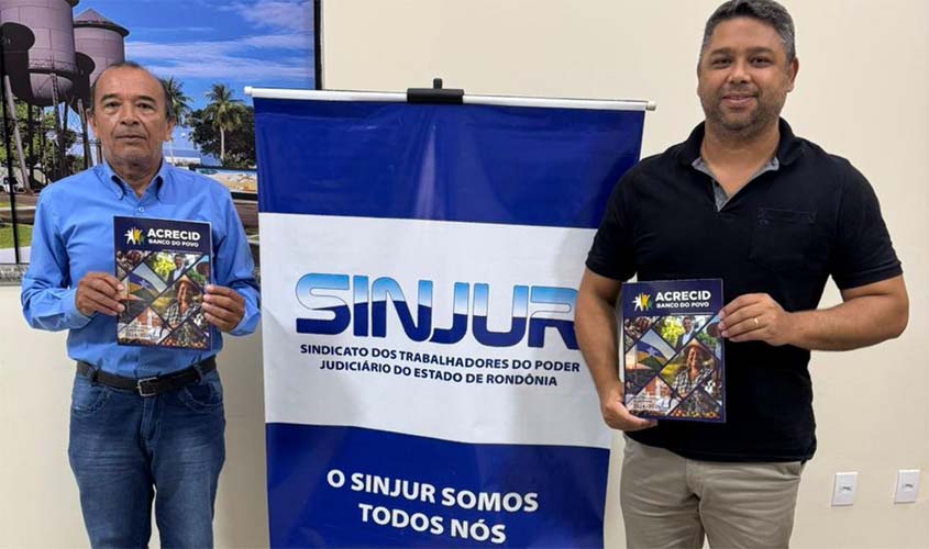 SINJUR firma parceria com Banco do Povo