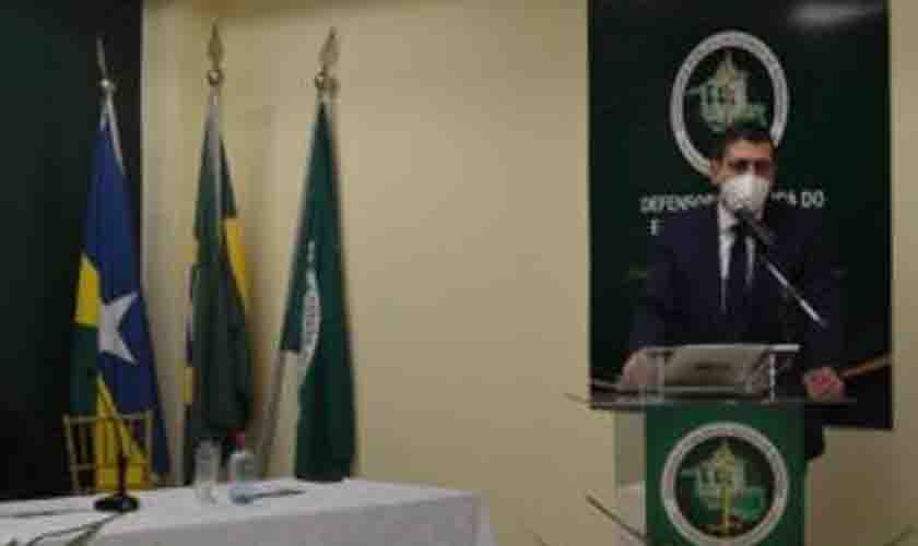 Presidente Elton Assis prestigia posse de defensor público-geral do estado