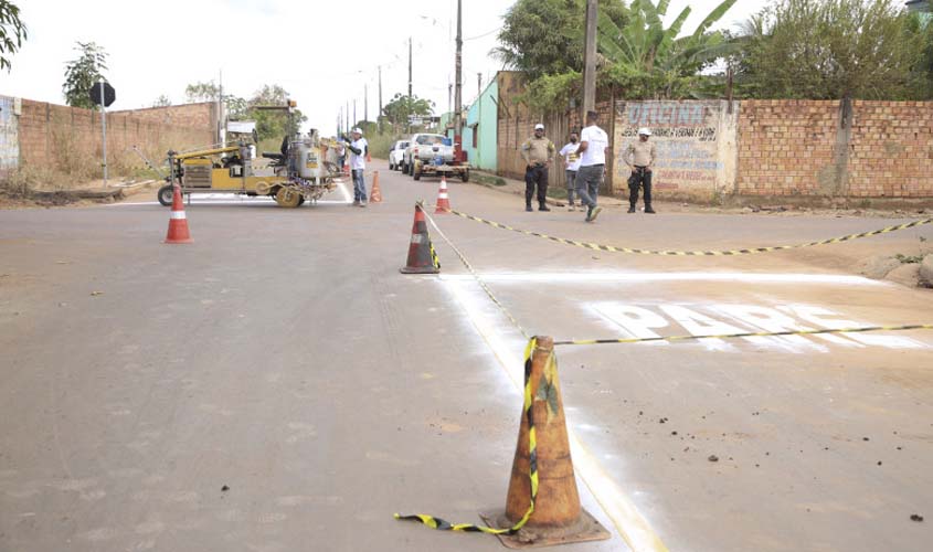 Porto Velho amplia investimentos em sinalização e tecnologia para fiscalização de trânsito