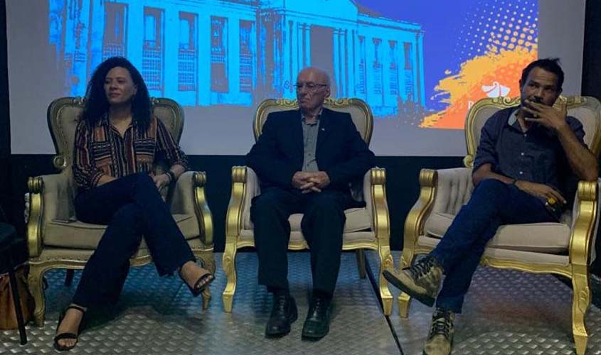 Mesa redonda discute memória no espaço dos 40 anos do TJRO, no shopping