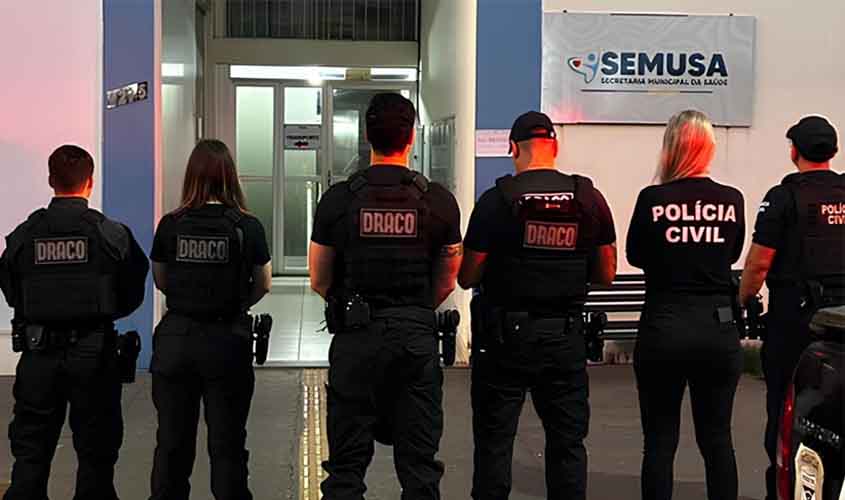 Operação policial mira esquema de venda venda de vacinas gratuitas do SUS em Rondônia