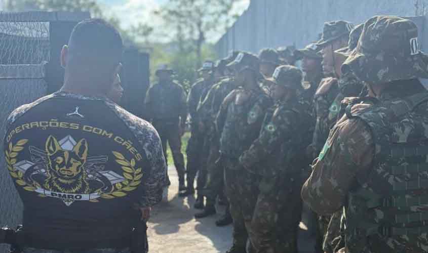 BPCHOQUE ministra instruções para a 17ª Brigada de Infantaria de Selva