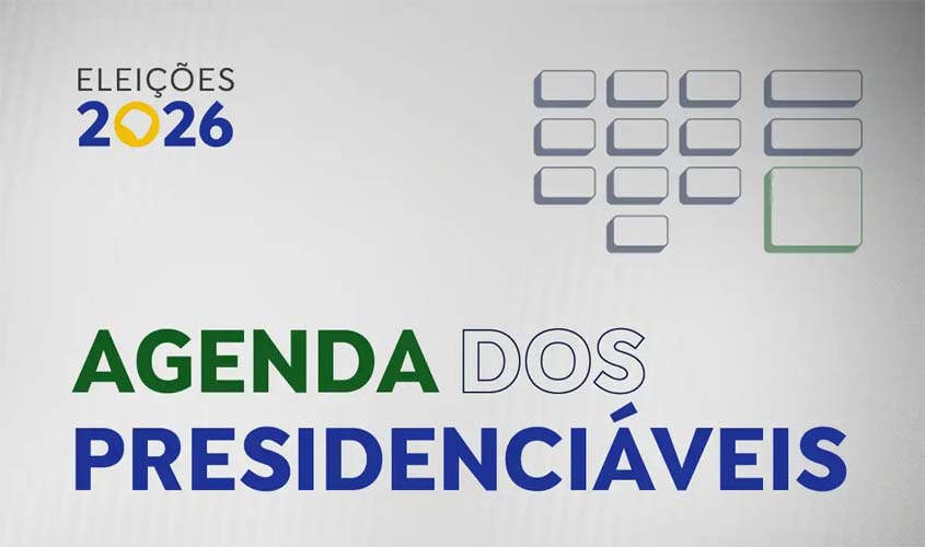 Agenda dos candidatos à Presidência nesta quarta