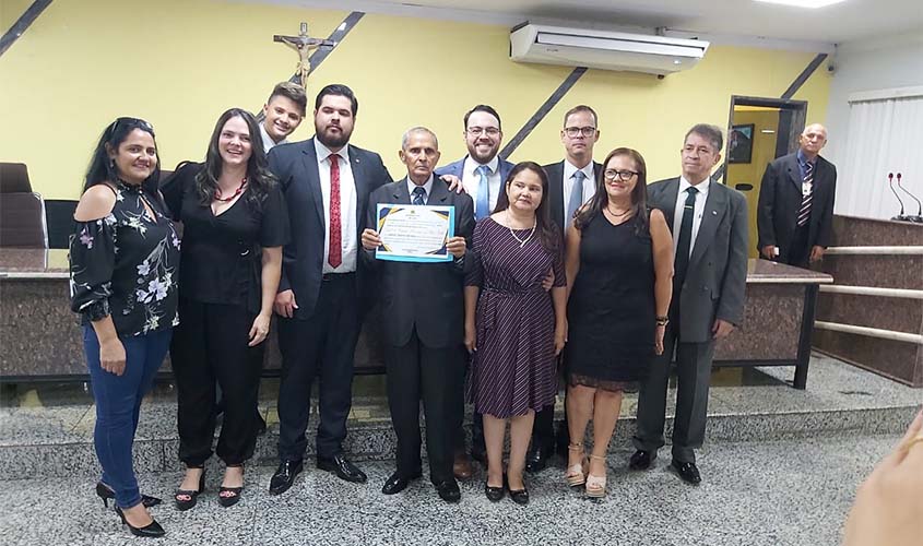 Dezival Ribeiro recebe título de Cidadão Honorário de Porto Velho