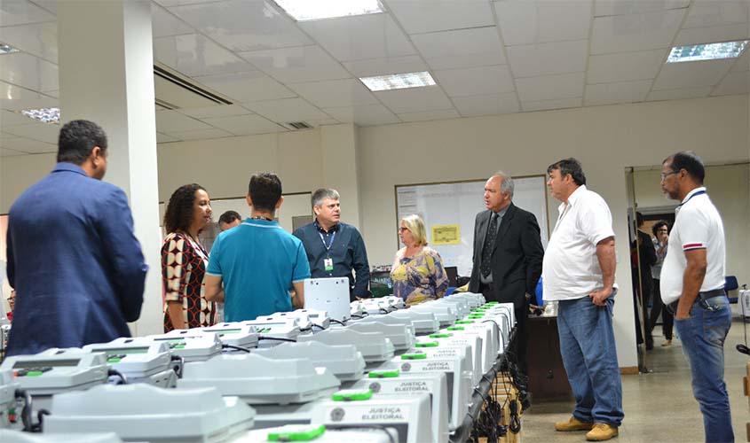 Secretário-Geral do MP acompanha lacração das urnas eletrônicas para eleições de Conselhos Tutelares no TRE/RO