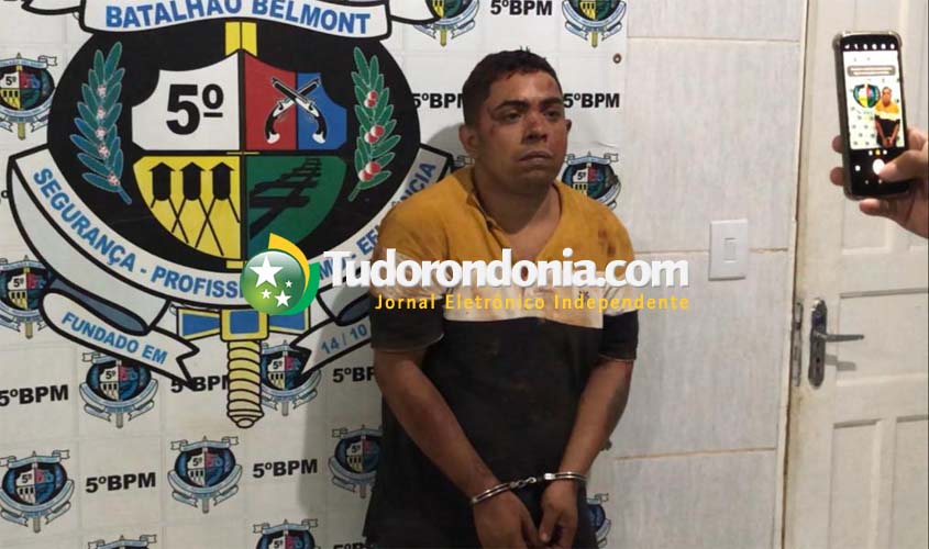 Foragido da justiça efetua 8 tiros contra vítima durante tentativa de roubo e acaba preso na zona leste