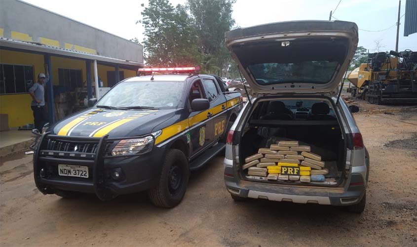 PRF intercepta carregamento de 29 quilos de cocaína