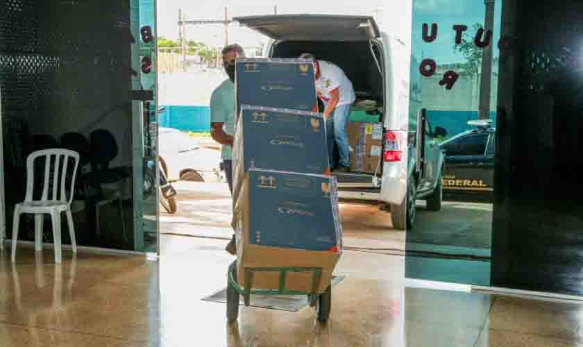 Rondônia recebe mais 66.690 doses de vacinas contra a covid-19