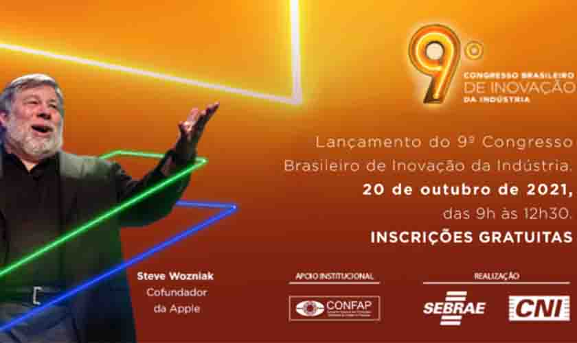No Dia da Inovação, Sebrae lança congresso com cofundador da Apple