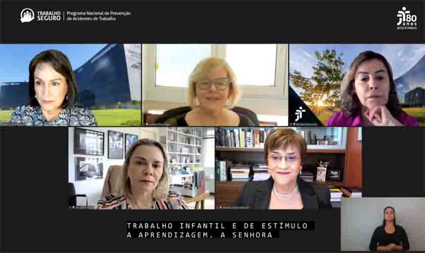 Abertura do seminário internacional do Trabalho Seguro aborda cenário de crise e pandemia