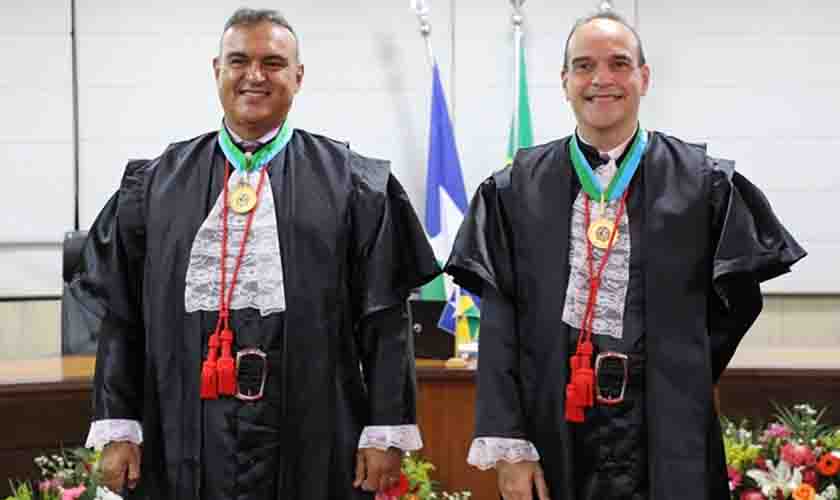Desembargadores José Torres e Álvaro Kalix tomam posse no Tribunal de Justiça