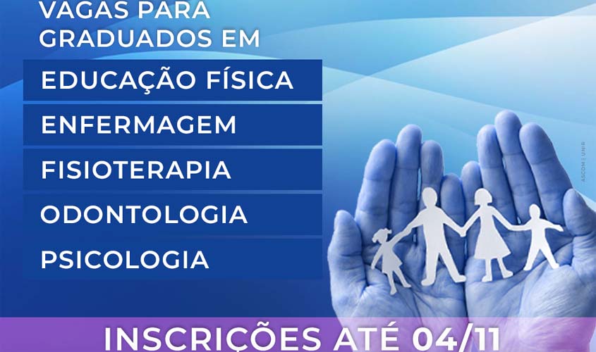 UNIR abre inscrições para residência multiprofissional em Saúde da Família