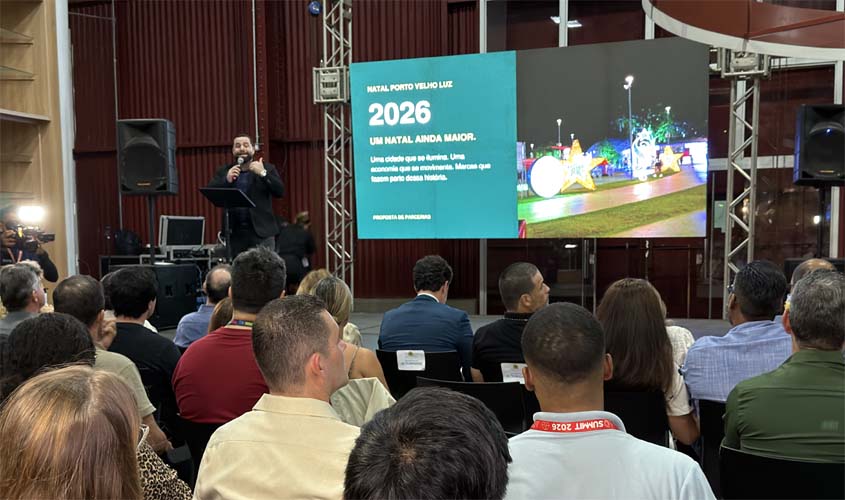 Prefeitura realiza lançamento do Natal Porto Velho Luz 2026