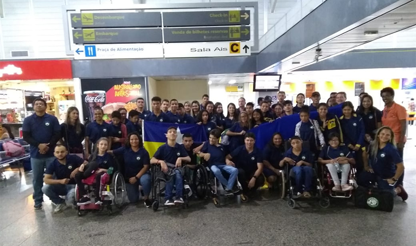 Paratletas de Rondônia encaram a Paralimpíadas Escolares em SP