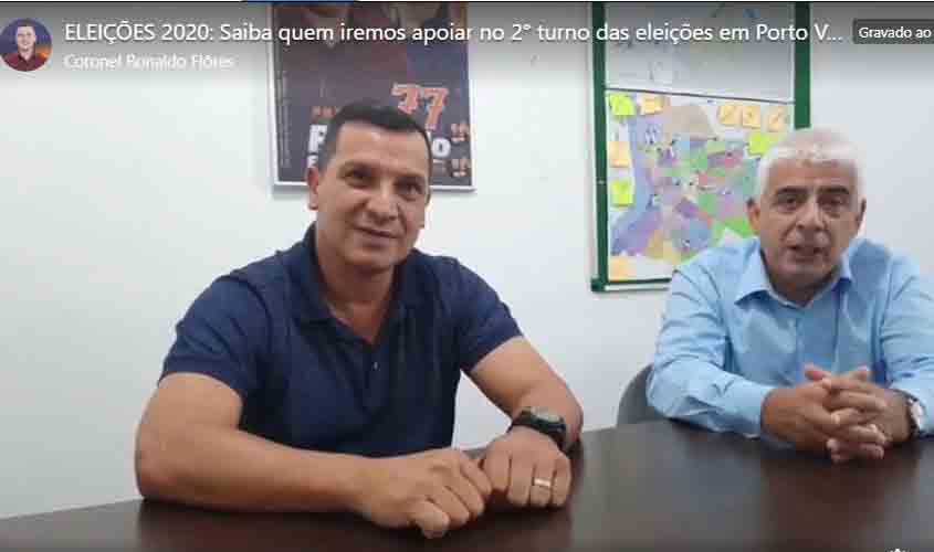 Coronel Ronaldo Flores e Solidariedade declaram apoio ao candidato Hildon Chaves