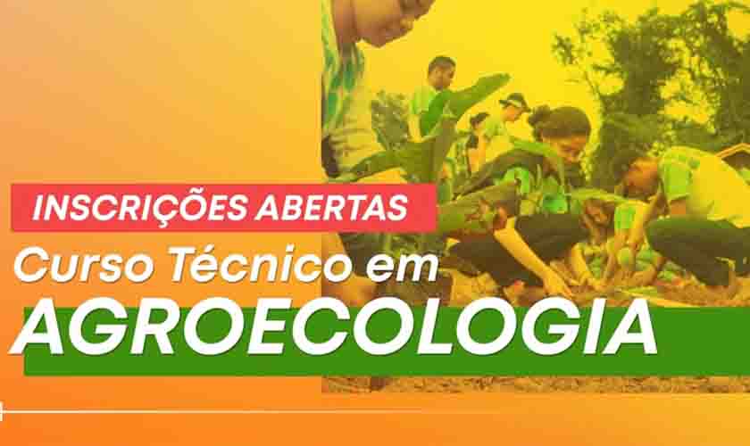 Curso Técnico de Agroecologia Integrado ao Ensino Médio é uma das opções no IFRO Campus Cacoal