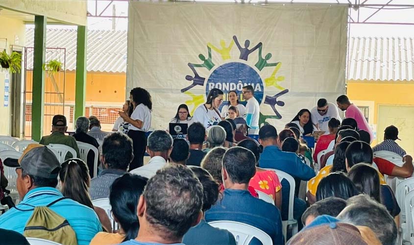 Município recebe serviços itinerantes do Rondônia Cidadã