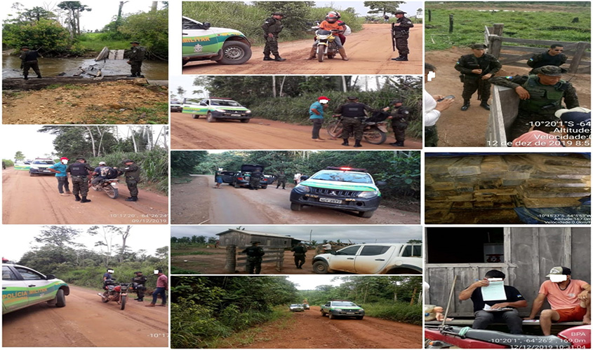 Batalhão Ambiental e SEDAM atuam em conjunto no Parque Estadual Guajará-Mirim