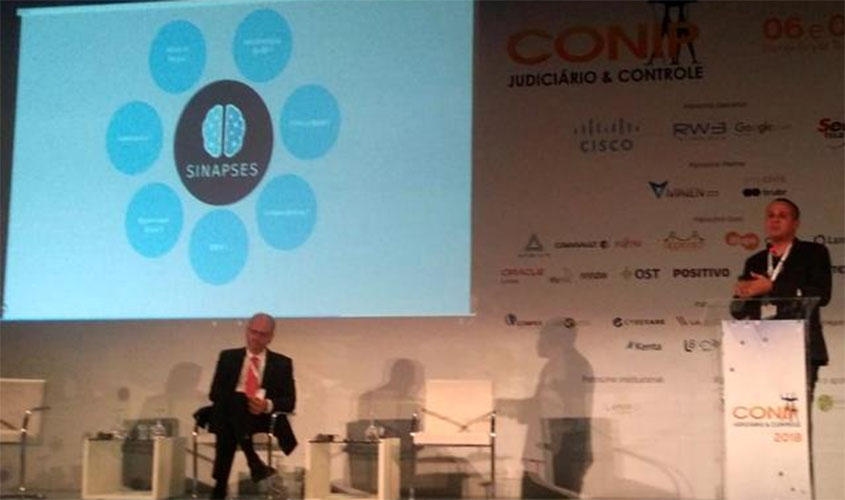 Sinapses: Termo de cooperação técnica com o CNJ completa 1 ano