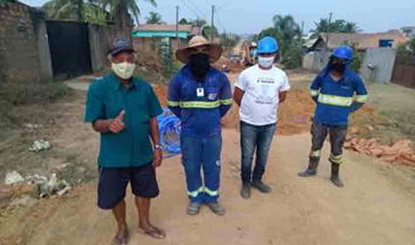 Buritis comemora o avanço no saneamento, mais de 60% do município conta com o acesso a rede de água tratada