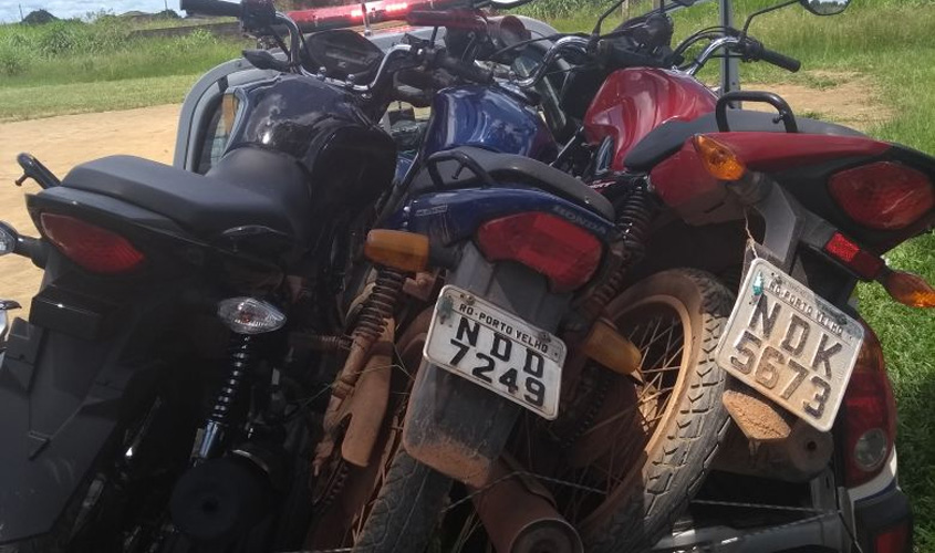 Polícia prende suspeito com quatro motocicletas roubadas 
