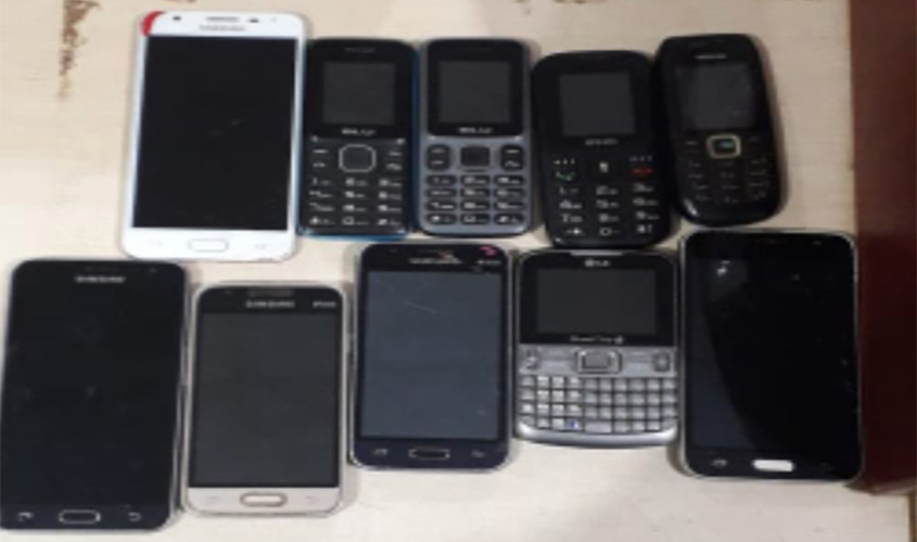 Policiais Militares evitaram que celulares fossem arremessados em presídio na Capital