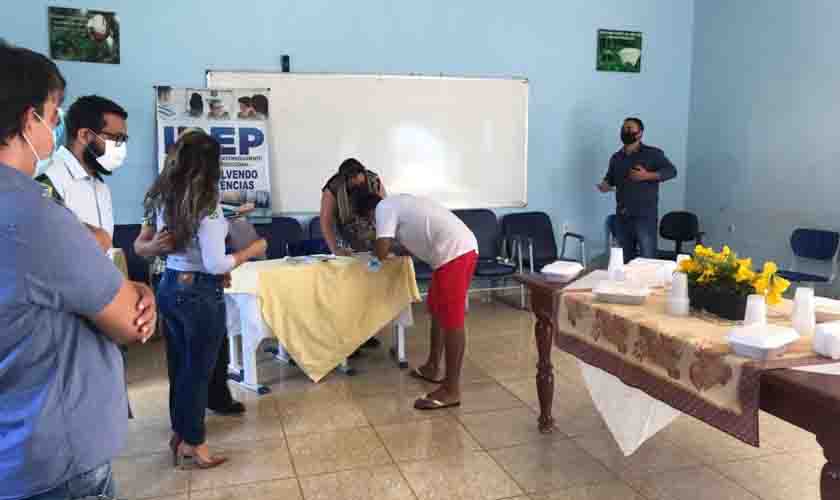 Reeducandos Casa de Prisão e Albergue semiaberto participaram do curso de Olericultura