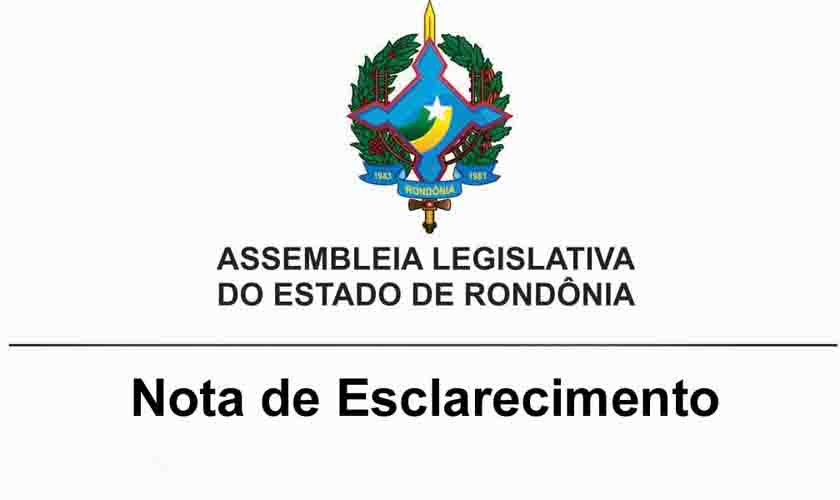 Nota de esclarecimento