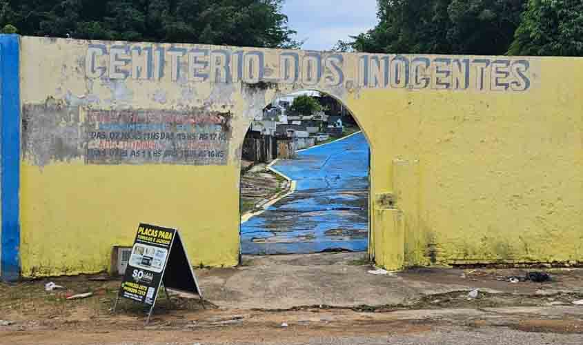 Cemitério dos Inocentes, em Porto Velho, é o retrato do abandono e do descaso com a nossa história