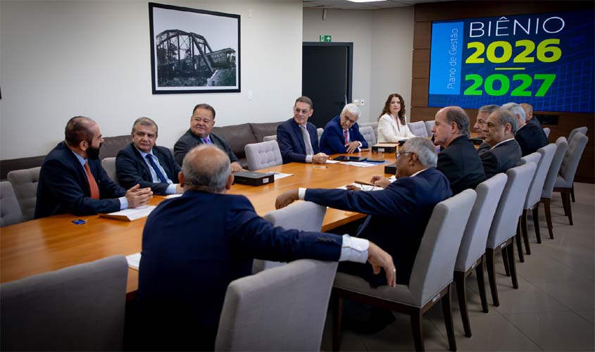 Presidente apresenta plano de gestão 2026-2027