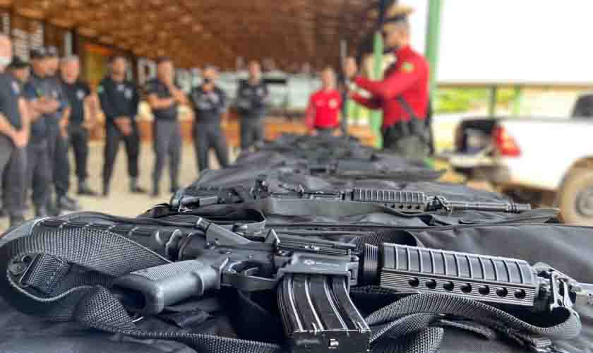 Sejus capacita 294 servidores em habilitação de armamento e tiro