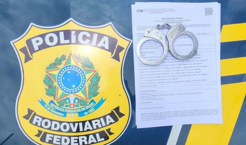 PRF recaptura três foragidos da Justiça em apenas um dia