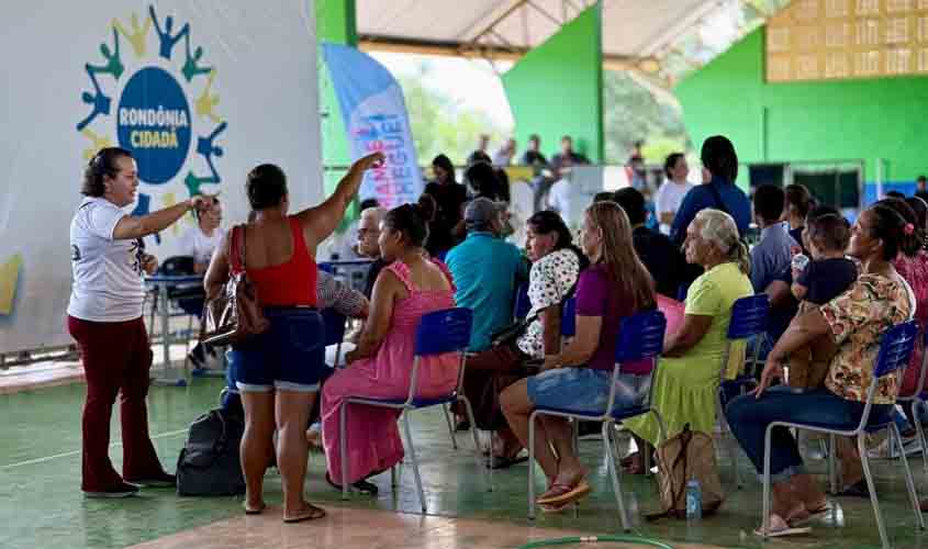 Rondônia Cidadã acontece neste fim de semana no distrito de Divinópolis