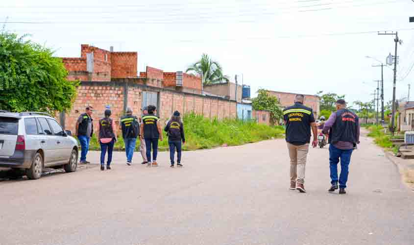 Prefeitura de Porto Velho inicia mapeamento de Terrenos baldios nos bairros Agenor de Carvalho, Lagoa e Lagoinha