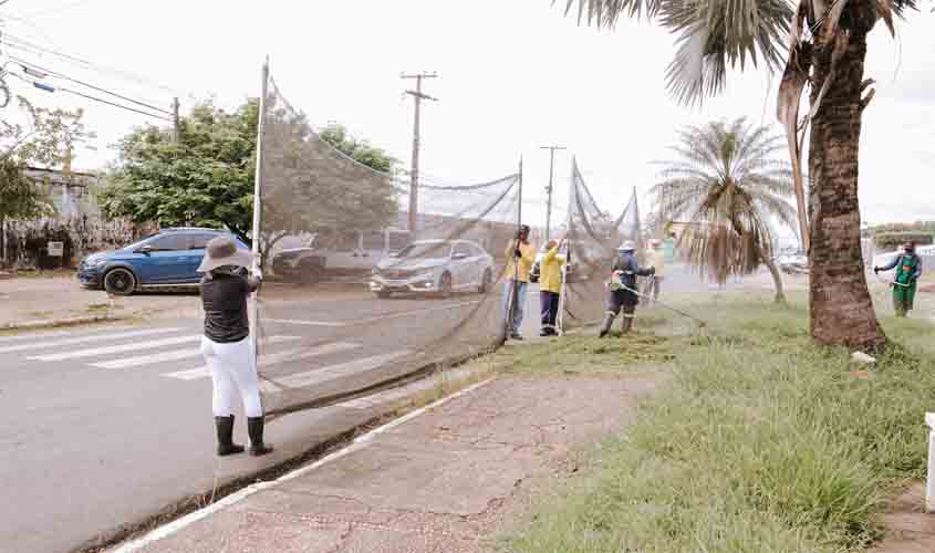Semosp segue com serviços de limpeza, iluminação pública e tapa-buracos