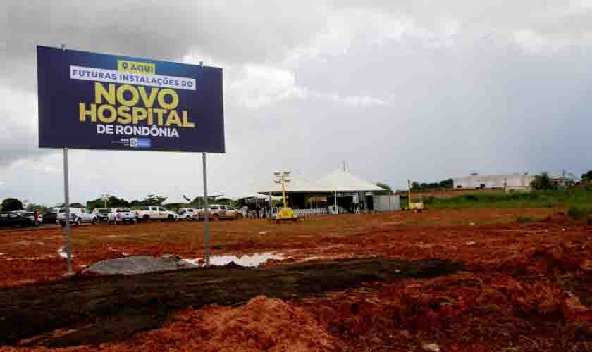 População de Porto Velho prestigia lançamento da pedra fundamental para a obra do novo Hospital de Urgência e Emergência de Rondônia