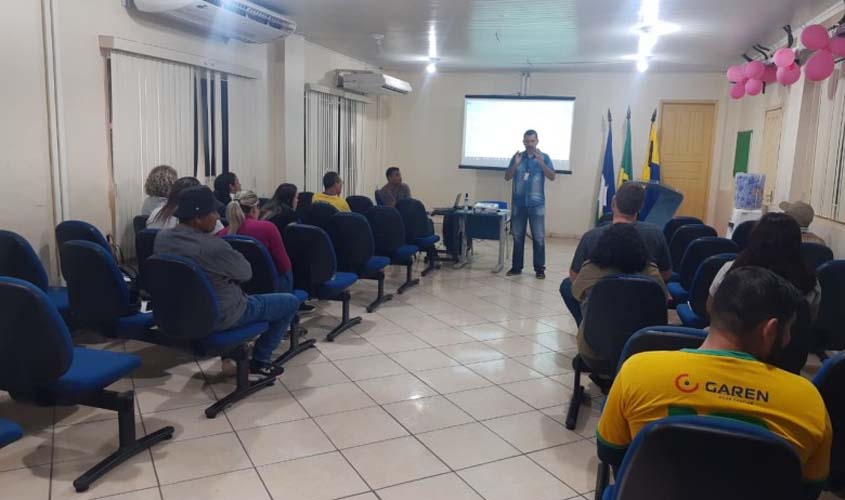 Servidores eleitos para as Comissões Internas de Prevenção de Acidentes (Cipa) passam por treinamento