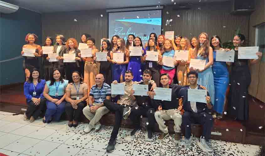 SENAI-RO e Energisa certificam alunos do Programa Jovem Aprendiz
