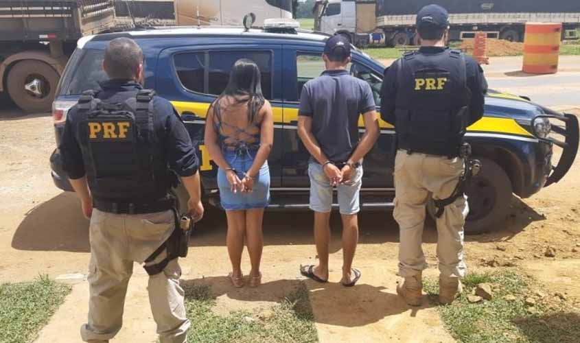 PRF prende casal com arma de fogo ilegal