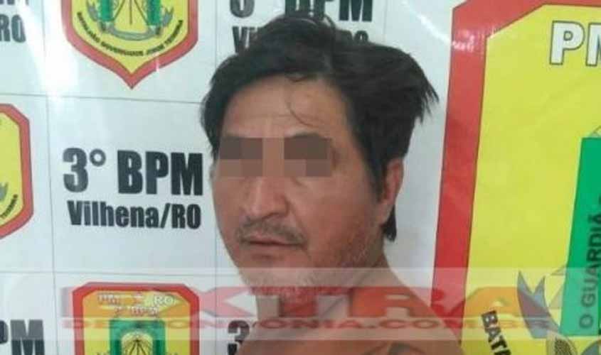 Patamo captura homem acusado de homicídio e estupro de vulnerável em Vilhena e MT
