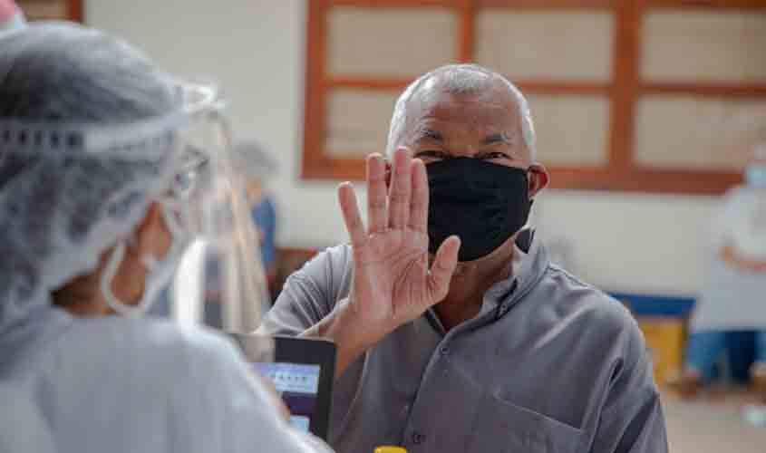 Aplicação da segunda dose é sem agendamento