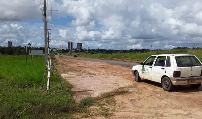 DER conclui estudo topográfico para execução de melhorias em trecho da RO-135