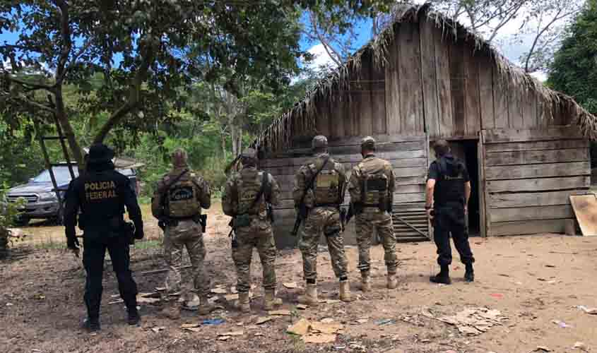 PF prende em Rondônia homem que ameaçava indígenas
