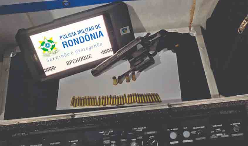 Recebida a tiros - PMRO fecha