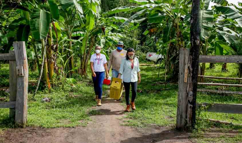 Vacinação contra covid-19 na Resex Rio Cautário é concluída; campanha teve duração de três dias